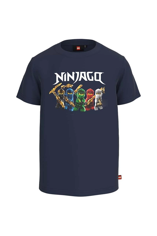 Lego t-shirt bawełniany dziecięcy x Ninjago 12010772.B granatowy SS23