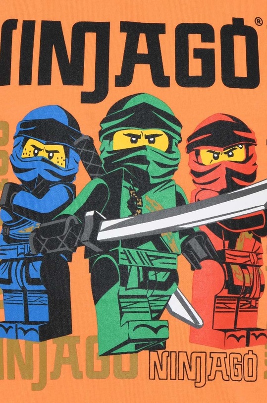 Fiú Lego gyerek pamut póló 12010825.B narancssárga