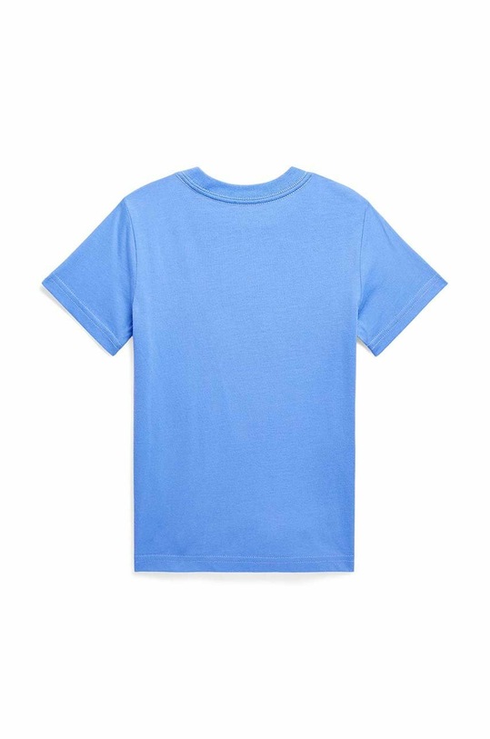 Polo Ralph Lauren t-shirt bawełniany dziecięcy 322853828015 niebieski SS23