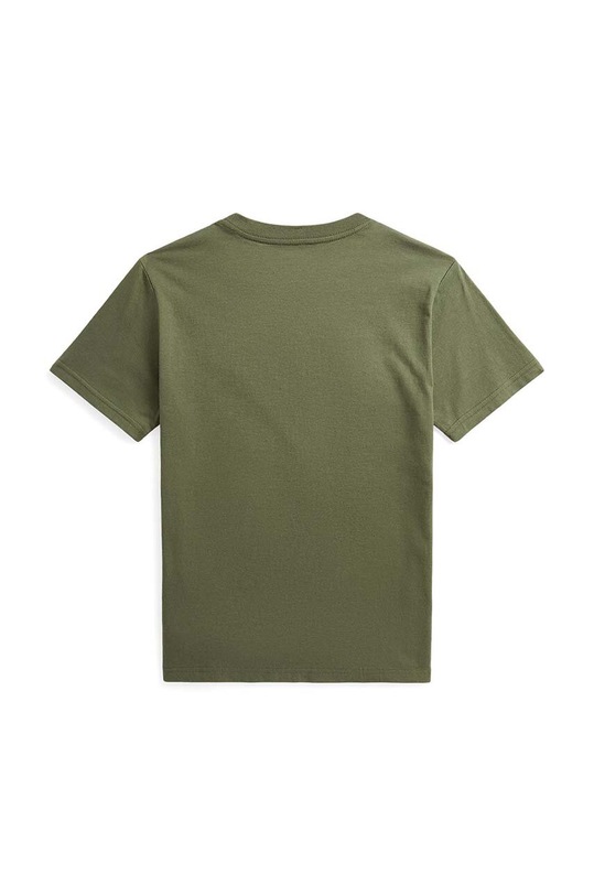 Chłopiec Polo Ralph Lauren t-shirt bawełniany dziecięcy 323902456001 zielony