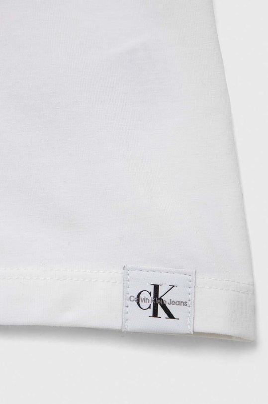 Calvin Klein Jeans t-shirt dziecięcy biały IB0IB01664.PPYX