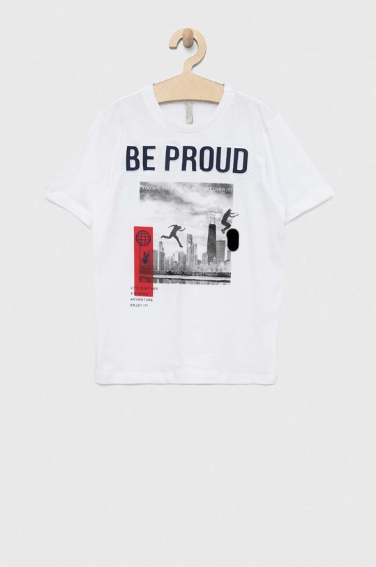 Birba&Trybeyond t-shirt bawełniany dziecięcy 999.64445.00.134.176 biały SS23