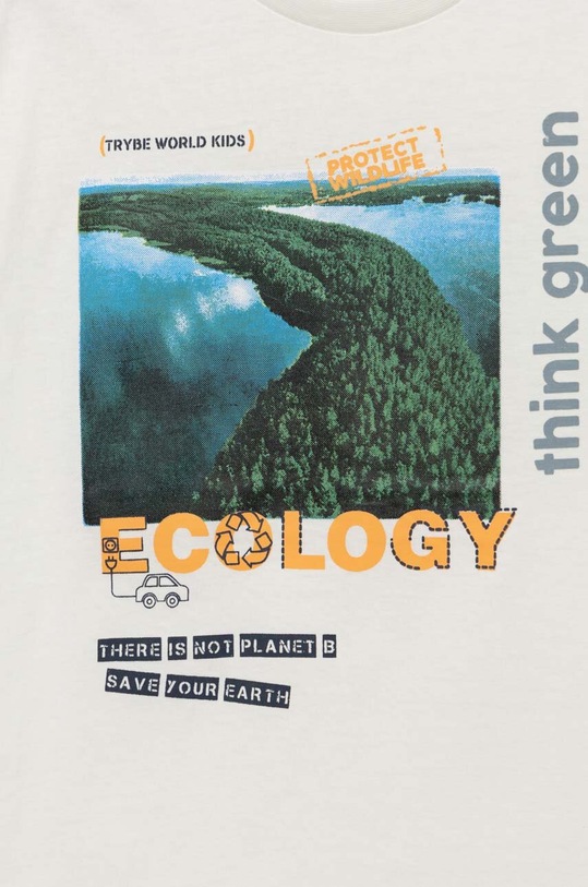 Dětské bavlněné tričko Birba&Trybeyond bílá 999.64471.00.134.176