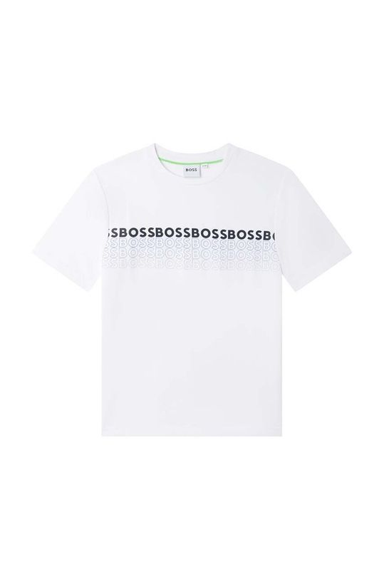 Dětské tričko BOSS J25O06.162.174 bílá SS23