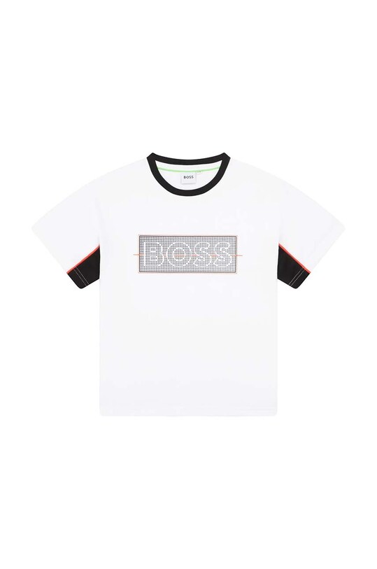 BOSS t-shirt dziecięcy J25O07.162.174 biały SS23
