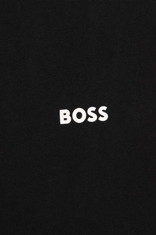 Мальчик Детская хлопковая футболка BOSS J25P23.114.150 чёрный
