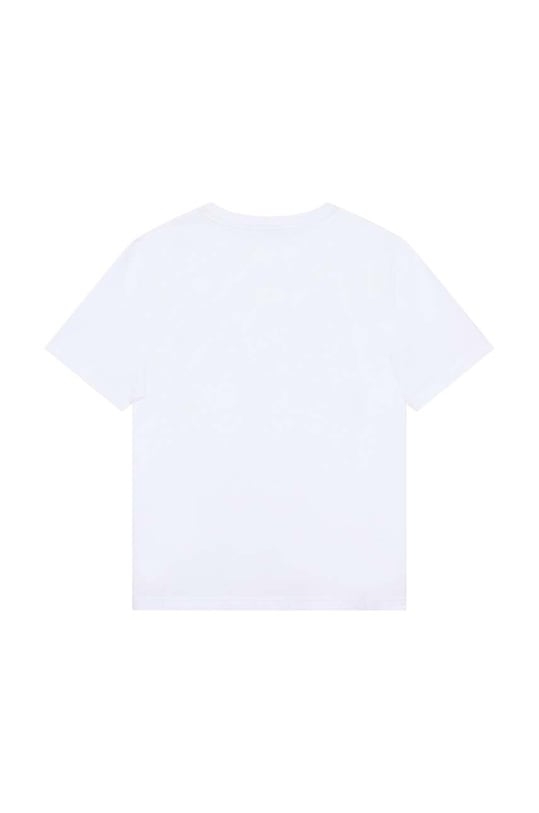 BOSS t-shirt bawełniany dziecięcy J25P24.162.174 biały AA00