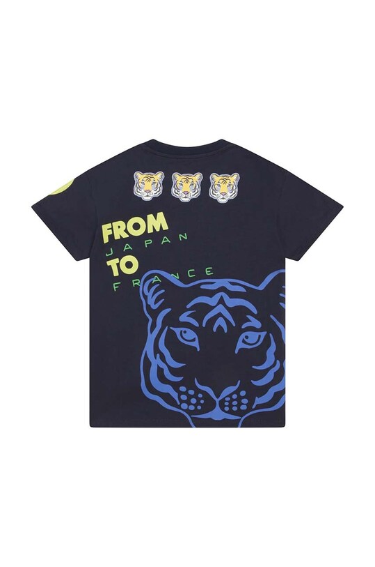 Kenzo Kids gyerek pamut póló K25794.116.152 sötétkék SS23