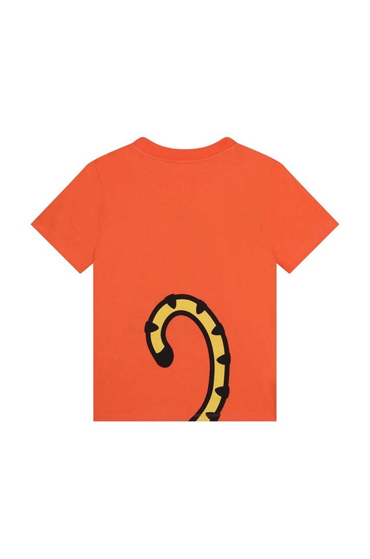 Kenzo Kids t-shirt bawełniany dziecięcy K25800 pomarańczowy SS23