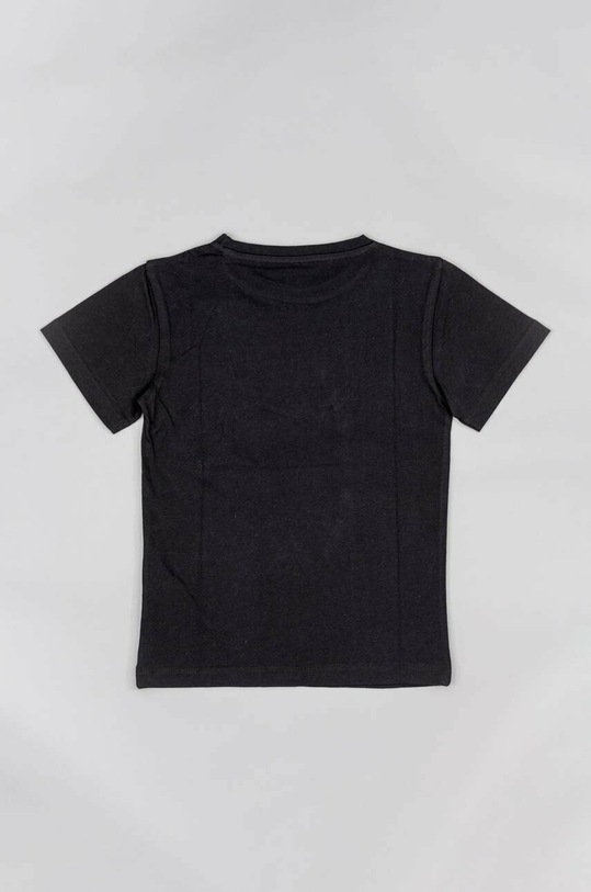 zippy t-shirt bawełniany dziecięcy ZKBAP0303.23011 czarny SS23