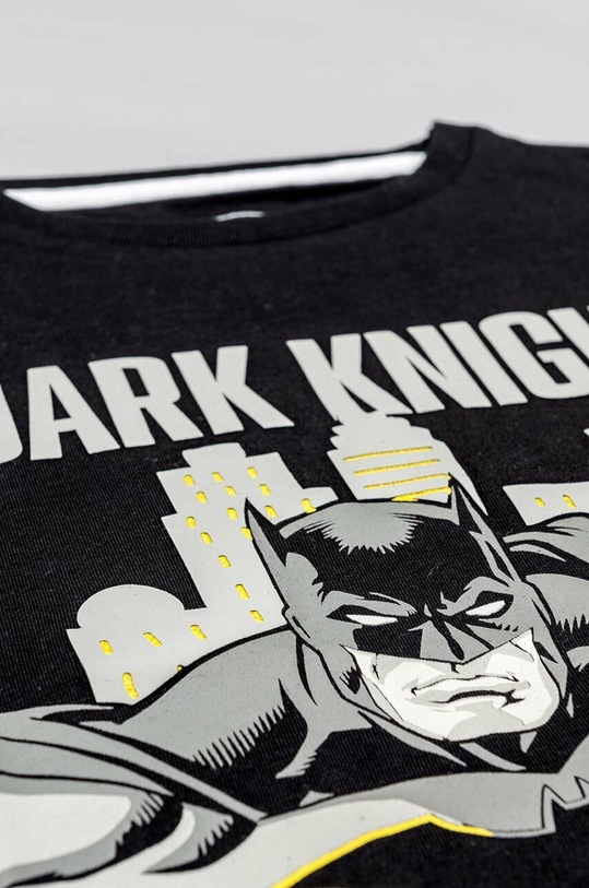 zippy t-shirt bawełniany dziecięcy czarny ZKBAP0303.23011