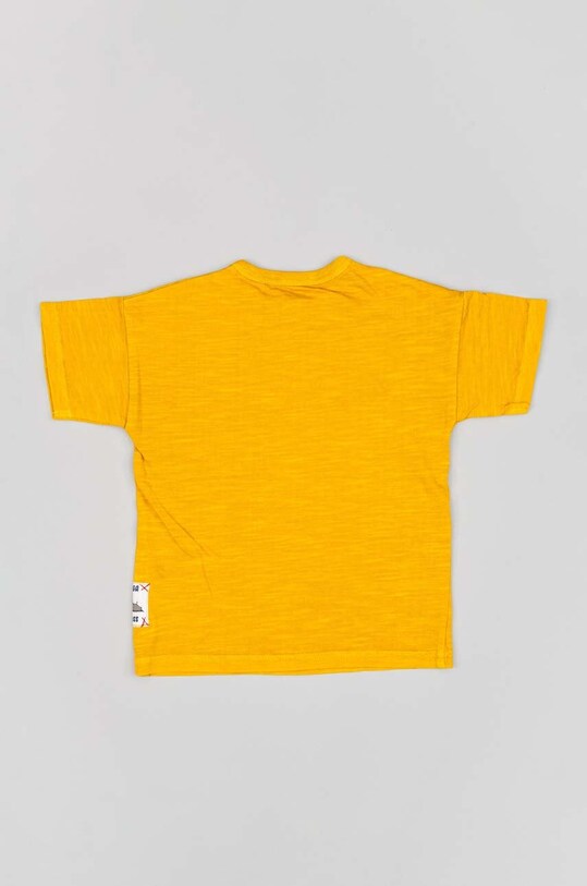 Дитяча бавовняна футболка zippy ZBBAP0303.23019 помаранчевий SS23