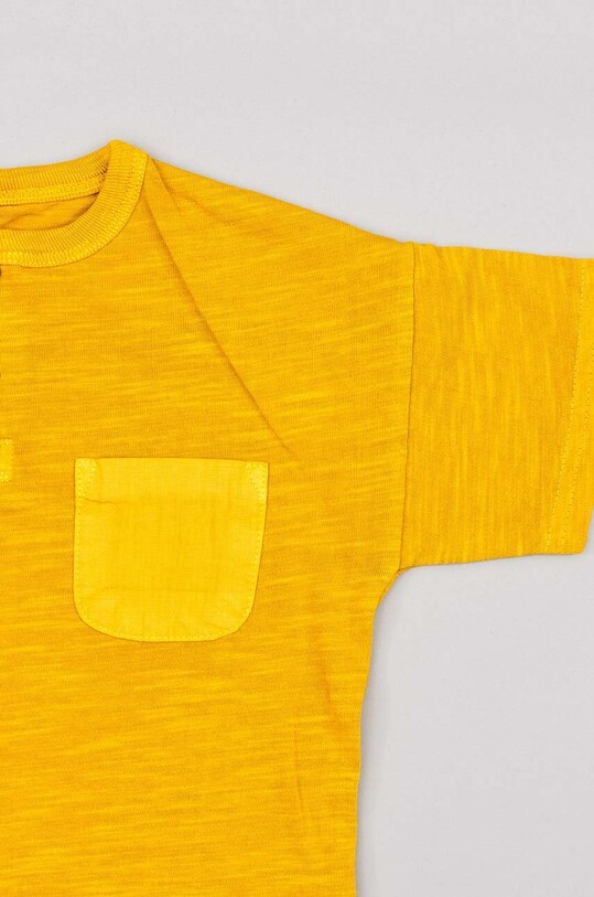 Хлопчик Дитяча бавовняна футболка zippy ZBBAP0303.23019 помаранчевий