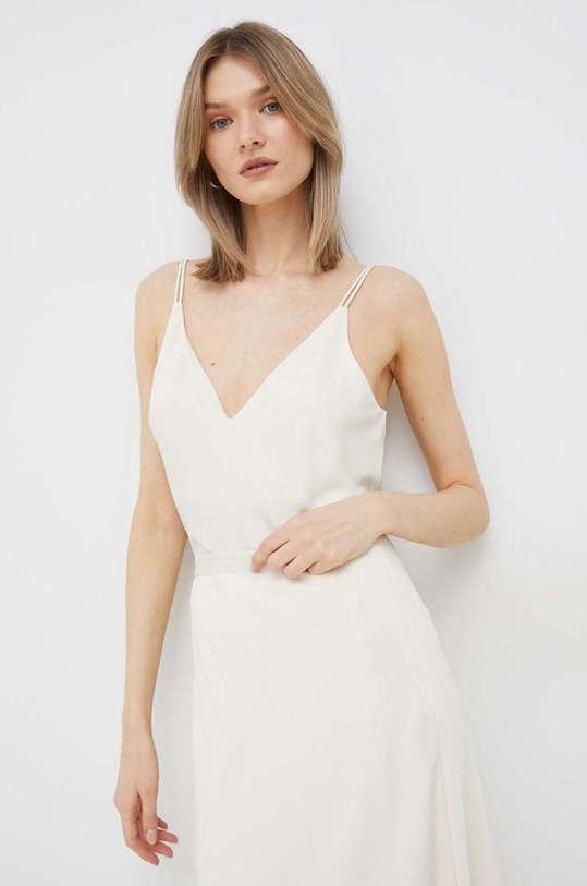 Calvin Klein bluzka regular beżowy K20K205543
