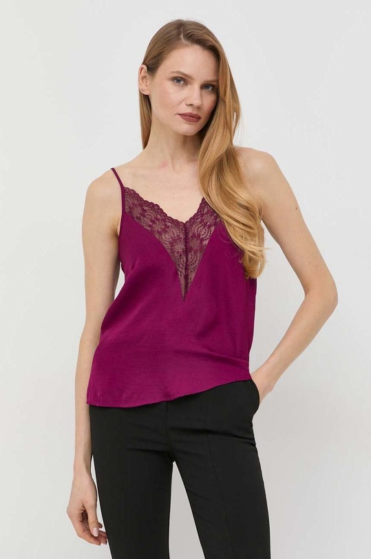 Bluza Morgan Brez vzorca roza OPAM.ORCHIDEE
