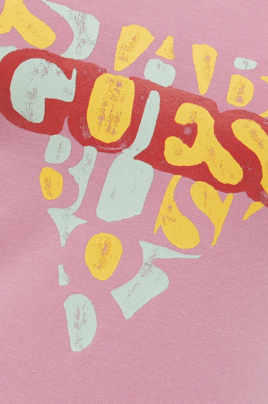Guess t-shirt różowy W3RI59.J1314