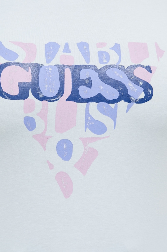 Guess t-shirt W3RI59.J1314 niebieski