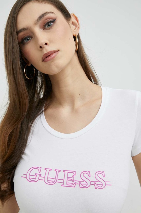 Guess t-shirt biały W3RI61.J1314