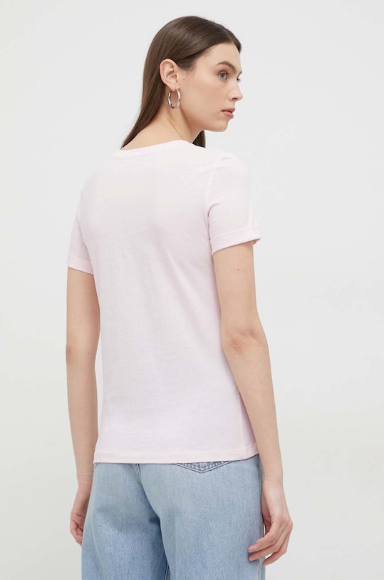 Oblečenie Bavlnené tričko Guess W3RI26.JA914 ružová