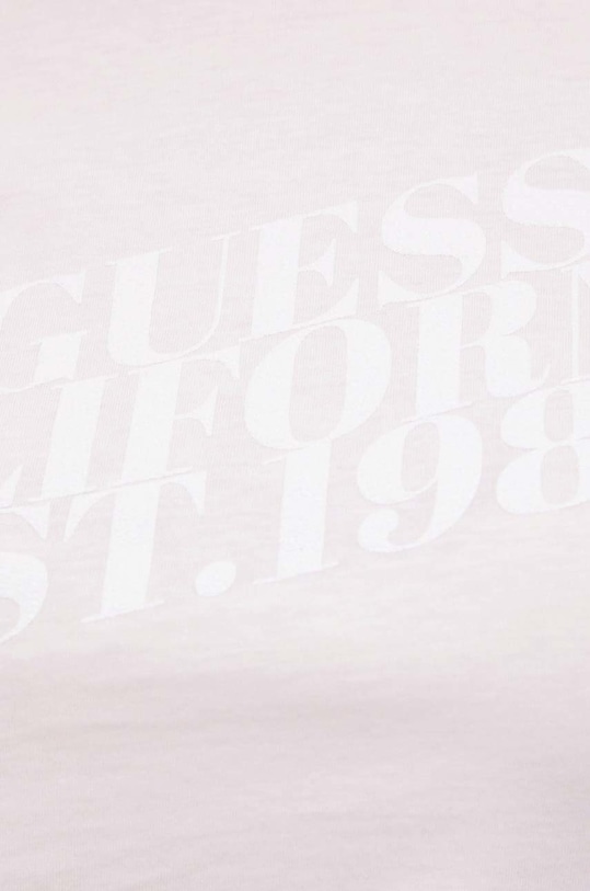 Bavlnené tričko Guess W3RI26.JA914 ružová