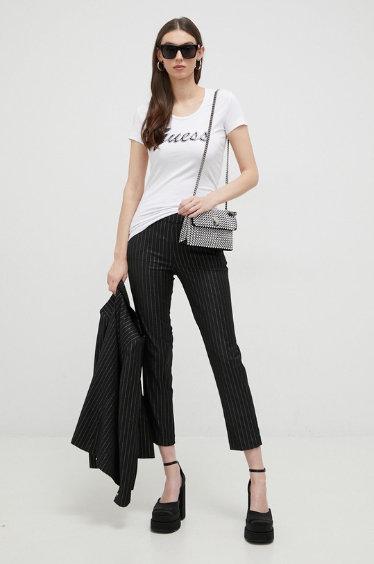 Tričko Guess W3RI50.J1314 biela SS23