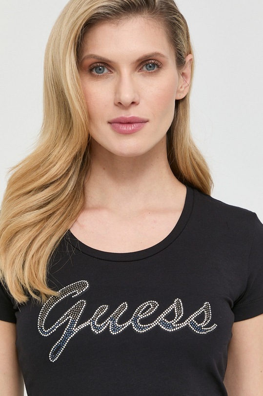 Футболка Guess чорний W3RI50.J1314