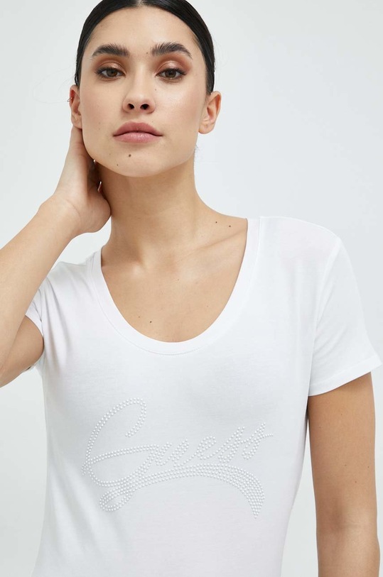 Odzież Guess t-shirt W3RI14.J1314 biały