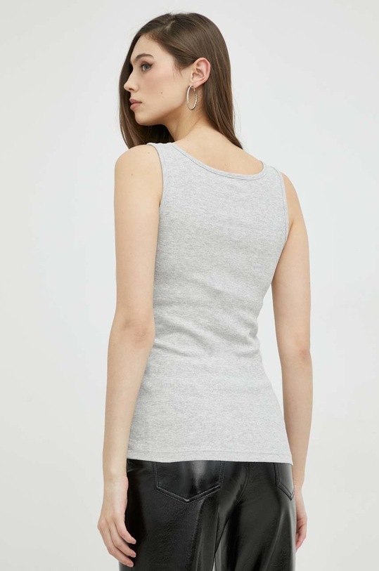 Îmbrăcăminte Guess top din bumbac W3RP07.K1814 gri