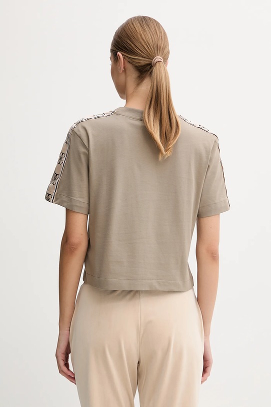 Ρούχα Βαμβακερό μπλουζάκι Guess BRITNEY V3RI08.I3Z14 μπεζ