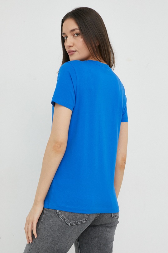 Tommy Hilfiger t-shirt bawełniany WW0WW28681.PPYX niebieski SS23