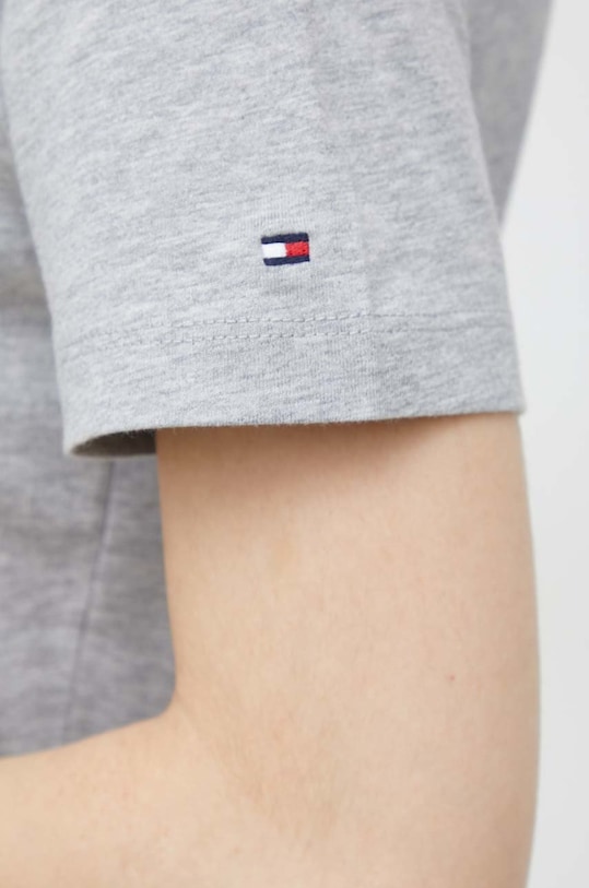 Tommy Hilfiger tricou din bumbac WW0WW37562.PPYX gri