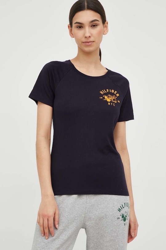 Бавовняна футболка Tommy Hilfiger бавовна темно-синій S10S101575.PPYX