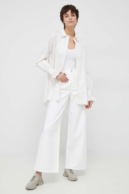 Calvin Klein top K20K205546.PPYX biały SS23