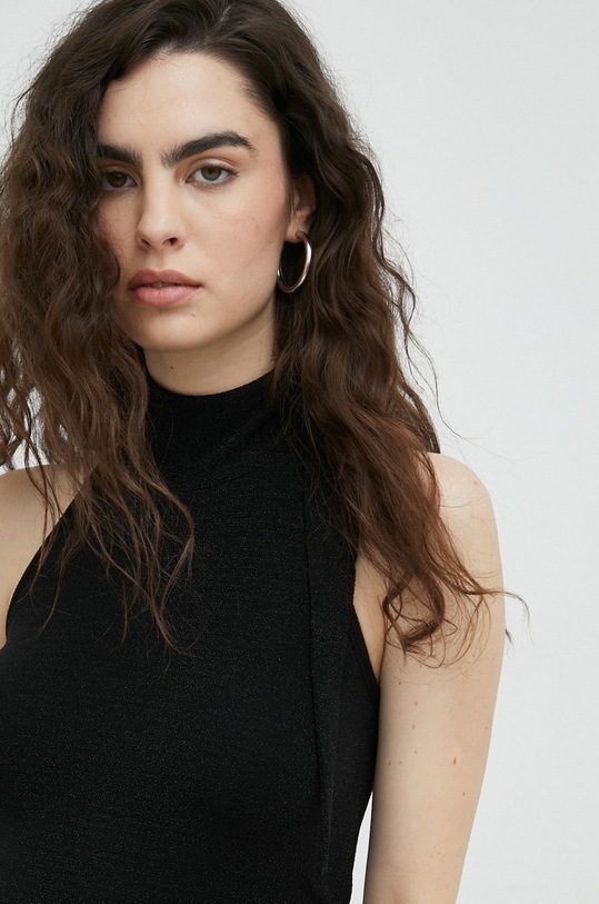 Bruuns Bazaar top czarny BBW3178