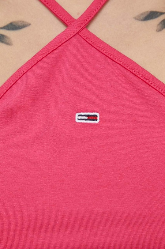 Top Tommy Jeans DW0DW14888.PPYX ružová