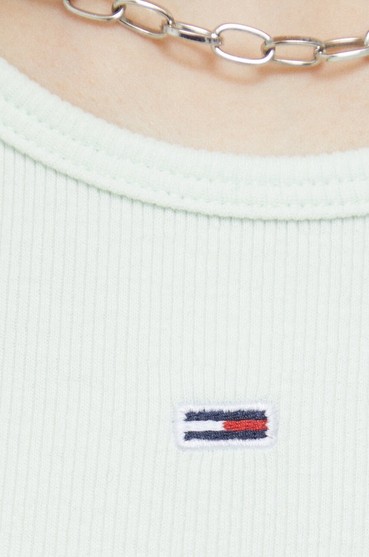 Tommy Jeans t-shirt DW0DW14876.PPYX zielony