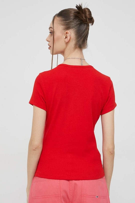 Oblečenie Tričko Tommy Jeans DW0DW14876.PPYX červená