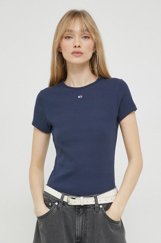 Tommy Jeans t-shirt granatowy DW0DW14876.PPYX