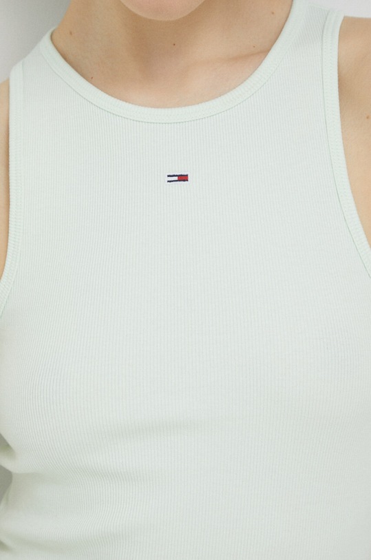 Top Tommy Jeans DW0DW14875.PPYX zelená