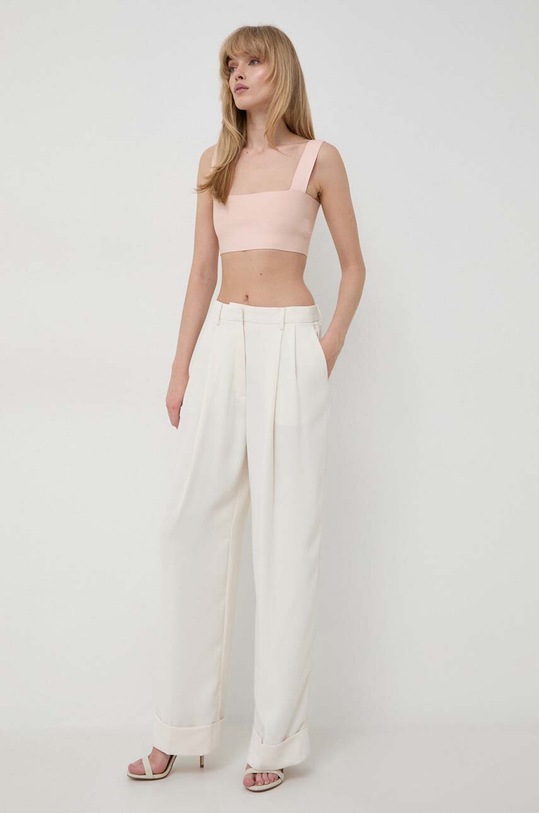 Victoria Beckham top 1222KAC003635A pomarańczowy SS24