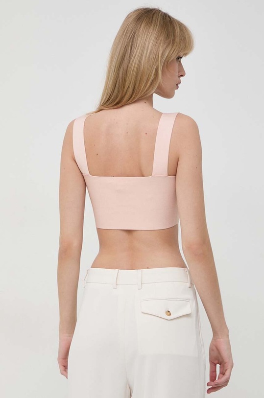 Odzież Victoria Beckham top 1222KAC003635A pomarańczowy