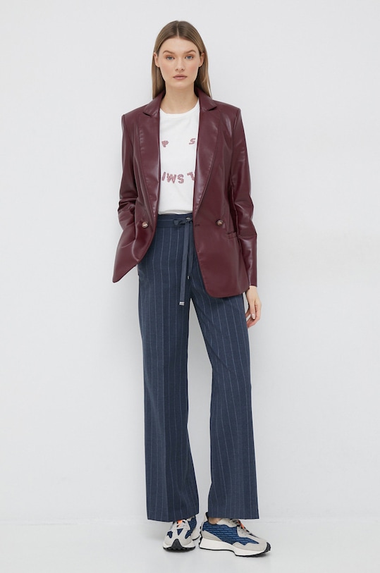 PS Paul Smith t-shirt bawełniany W2R.232V.KP3638 biały SS23