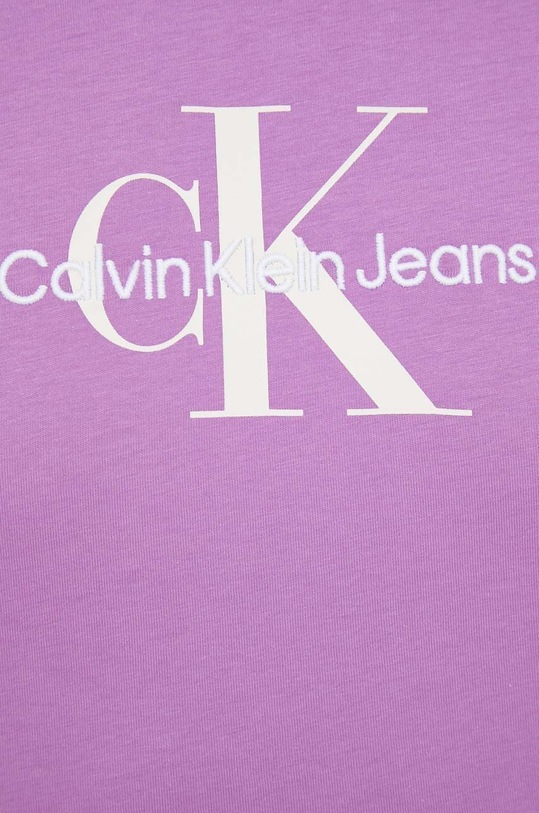 Calvin Klein Jeans tricou din bumbac J20J220280.PPYX violet