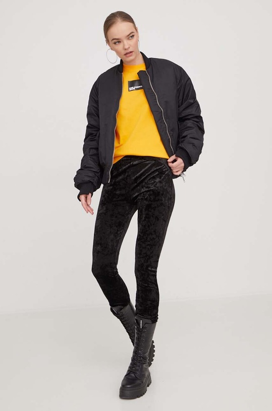 Karl Lagerfeld Jeans tricou din bumbac 231J1706 galben SS24