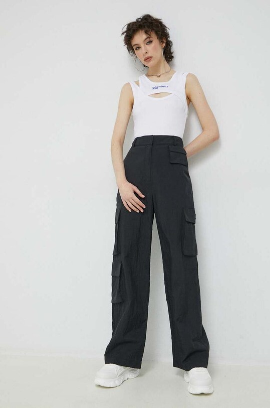 Топ Karl Lagerfeld Jeans 231J1701 белый SS24