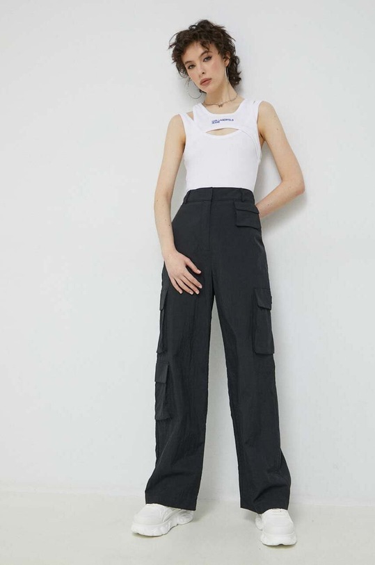 Топ Karl Lagerfeld Jeans 231J1701 білий SS24