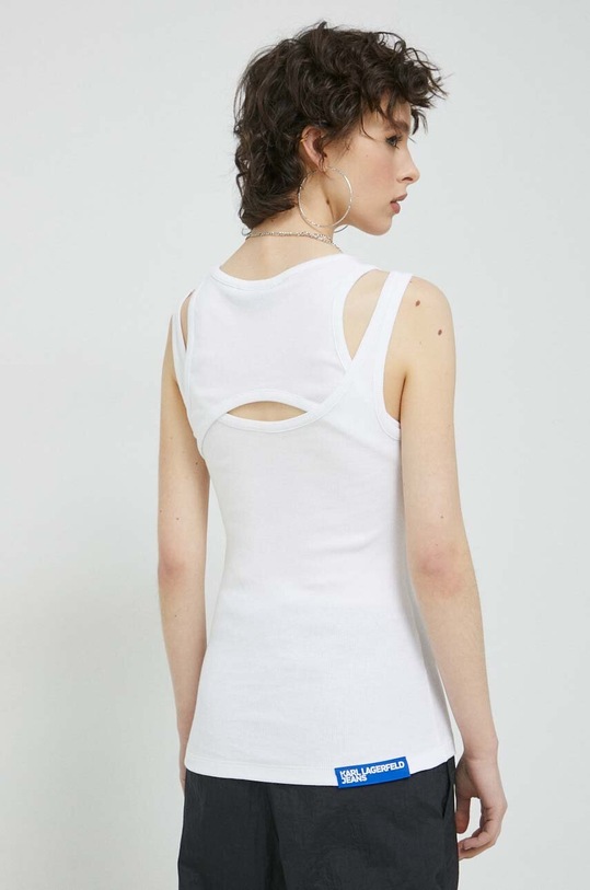 Одяг Топ Karl Lagerfeld Jeans 231J1701 білий