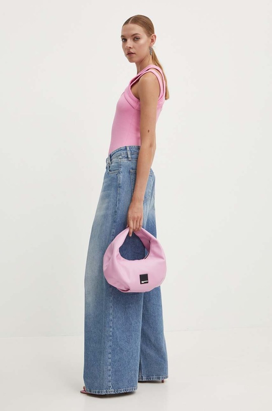 Top Karl Lagerfeld Jeans 231J1701 ružová SS24