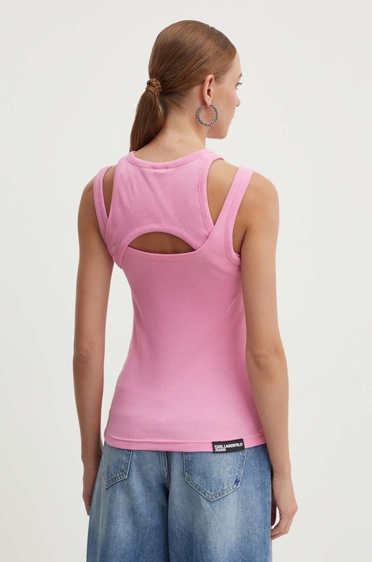 Oblečenie Top Karl Lagerfeld Jeans 231J1701 ružová