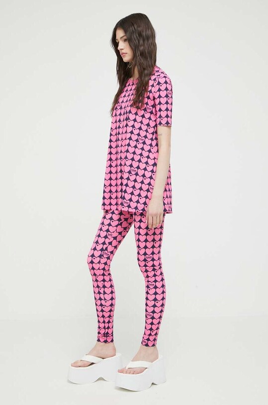 Tričko Love Moschino regular ružová W.4.H79.00.E.2410